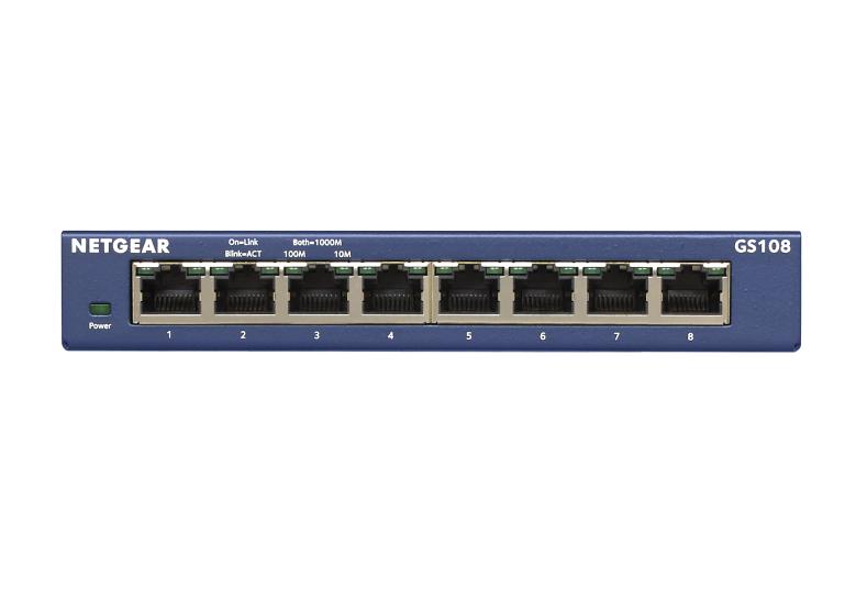 Netgear Gigabit Unmanaged Switch Series (GS108)