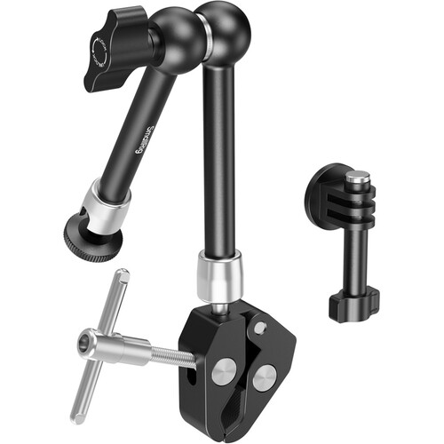 SmallRig Magic Arm with Crab-Shaped Clamp for Sports Action Cameras