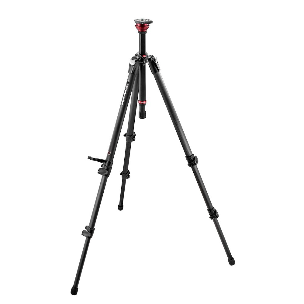 Manfrotto Carbon Fiber MDeVe Tripod w/ 50mm Half Ball (755CX3)