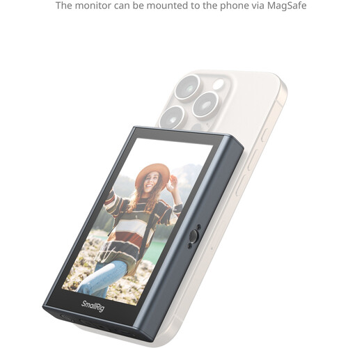 SmallRig Phone Vlog Monitor Kit with Magnetic Clip Mount and Wireless Remote