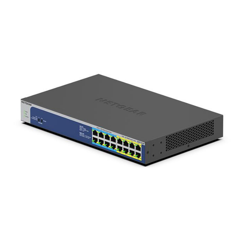 Netgear Gigabit Unmanaged Switch Series (GS516UP)