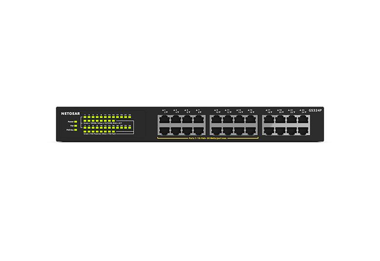 Netgear Unmanaged PoE+ Essentials Switch (GS324P)