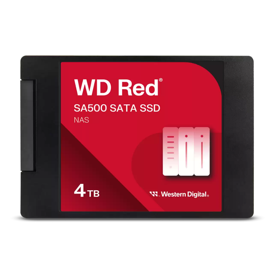 SANDISK Clearance - WD Red SA500 NAS SATA SSD 2.5”/7mm Cased - 4TB