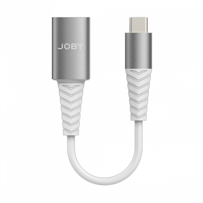 JOBY USB-C to USB-A 3.0 Adapter Space Grey SKU JB01822-BWW