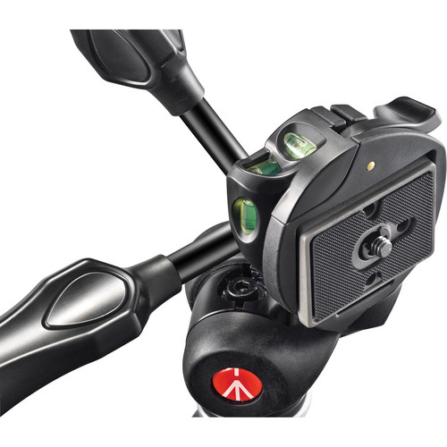 Manfrotto 3-way photo head with compact foldable handles (290 series) (MH293D3-Q2)