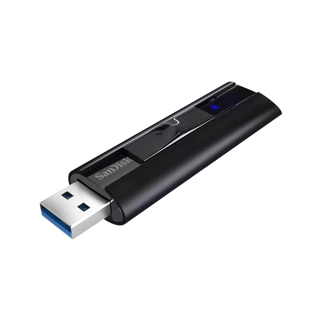 SanDisk Extreme PRO USB 3.2 Solid State Flash Drive - 128GB