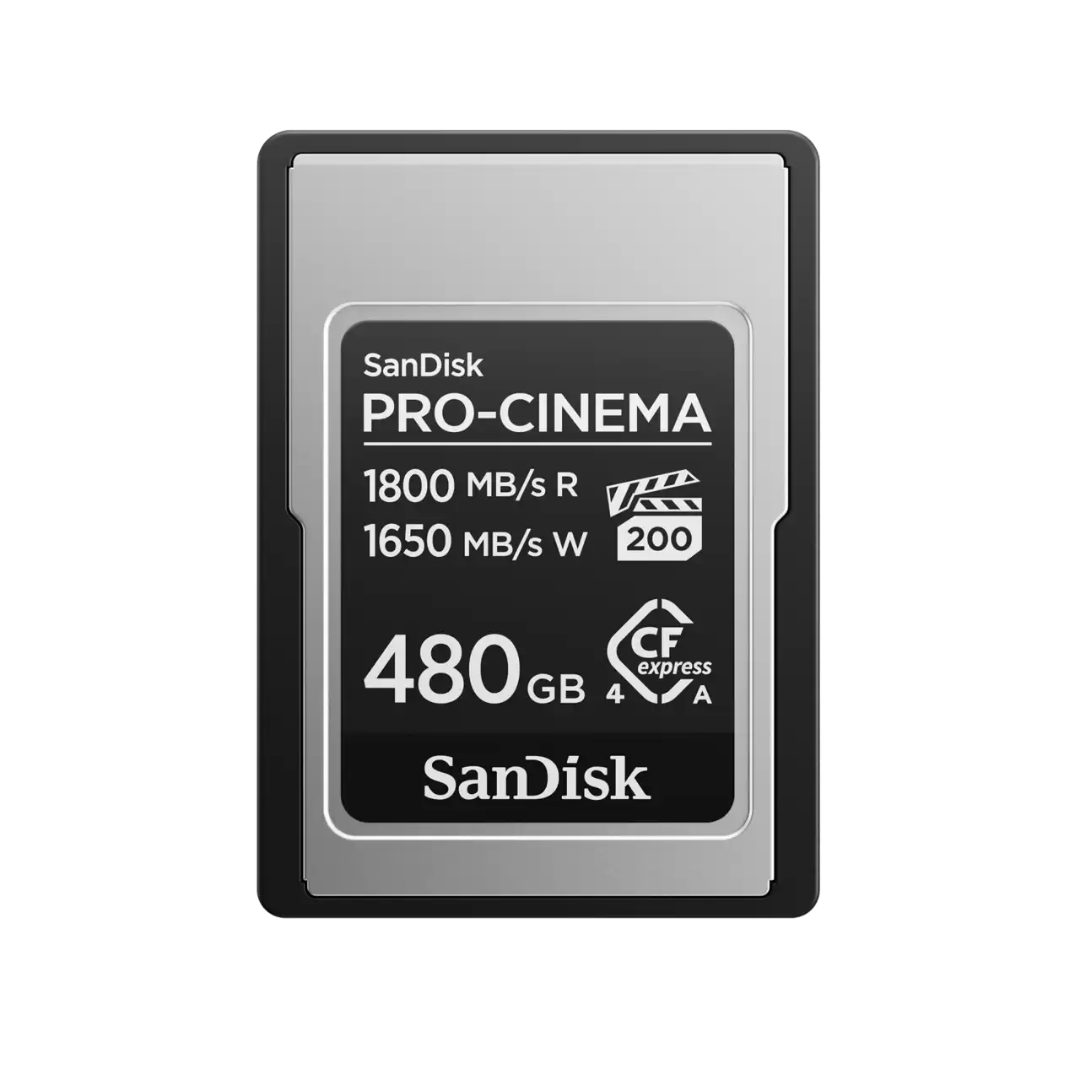 SanDisk PRO-CINEMA CFexpress™ Type A Card - 480GB