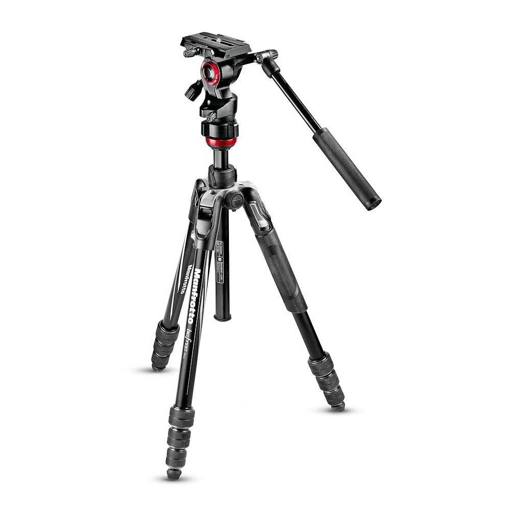 Manfrotto Befree live Aluminium tripod twist, video head (MVKBFRT-LIVEUS)