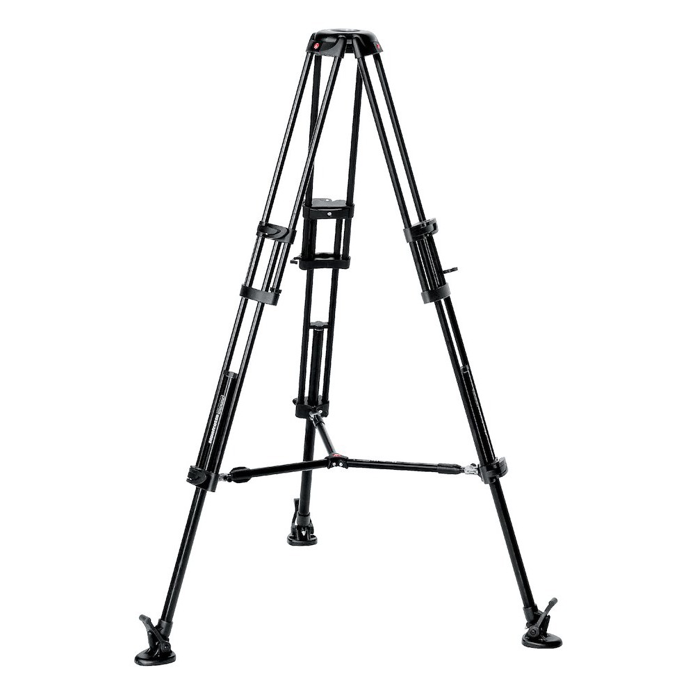 Manfrotto Alu Twin Leg with middle spreader video tripod (546B)
