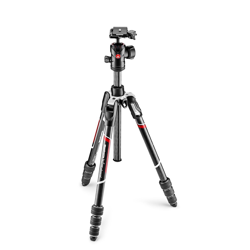 Manfrotto Befree Advanced Carbon Fiber Travel Tripod Kit with Ball Head (MKBFRTC4B-BH)