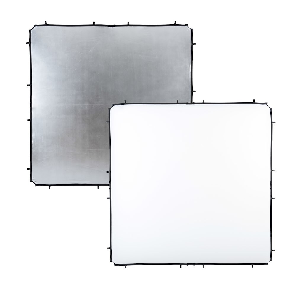 Lastolite Skylite Rapid Fabric Large 2 x 2m Silver/White LL LR82231R