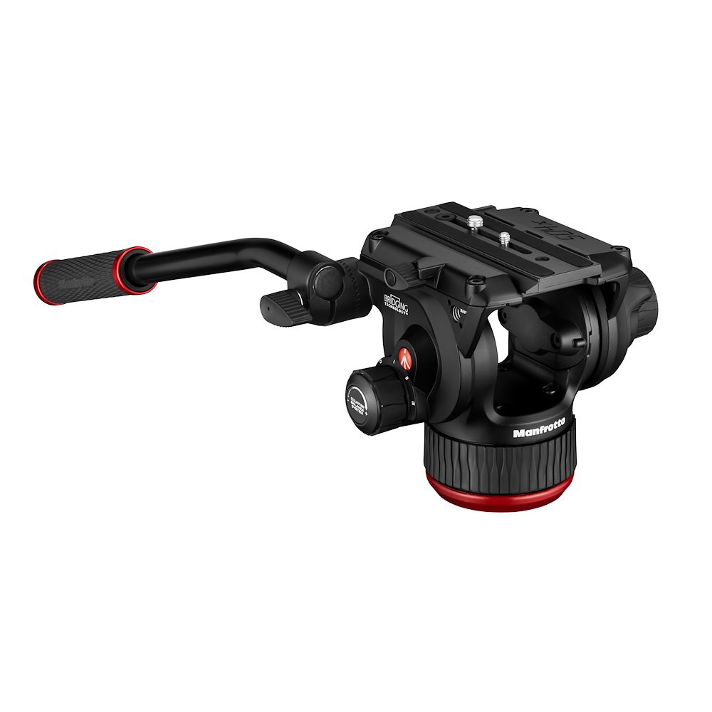 Manfrotto 504X Fluid Video Head with flat base MVH504XAH