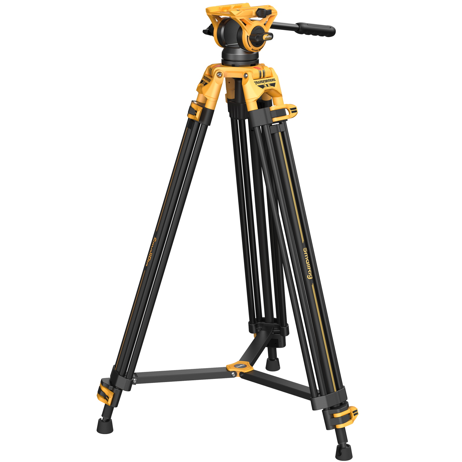 SmallRig Transformers Heavy-Duty Fluid Head Tripod AD-01(BumbleBee Edition)
