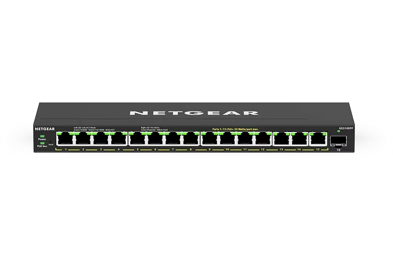Netgear Easy Smart Managed (GS316EPP)