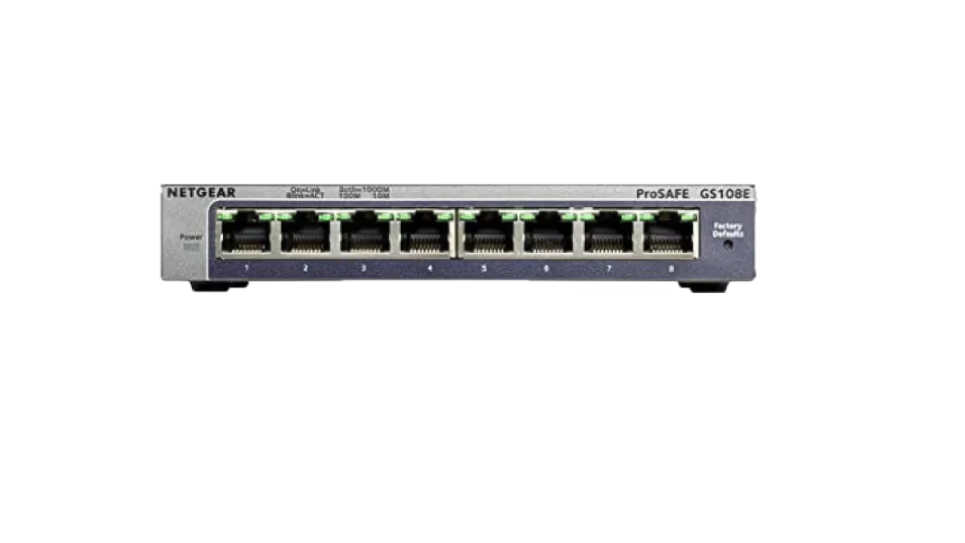 Netgear Easy Smart Managed Switch (GS108Ev4)