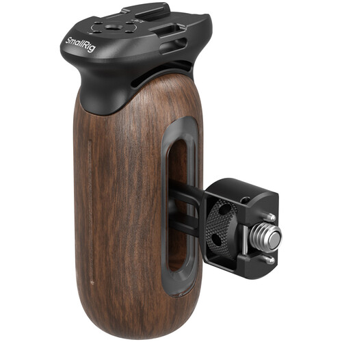 SmallRig Wooden Side Handle with 1/4"-20 Screws