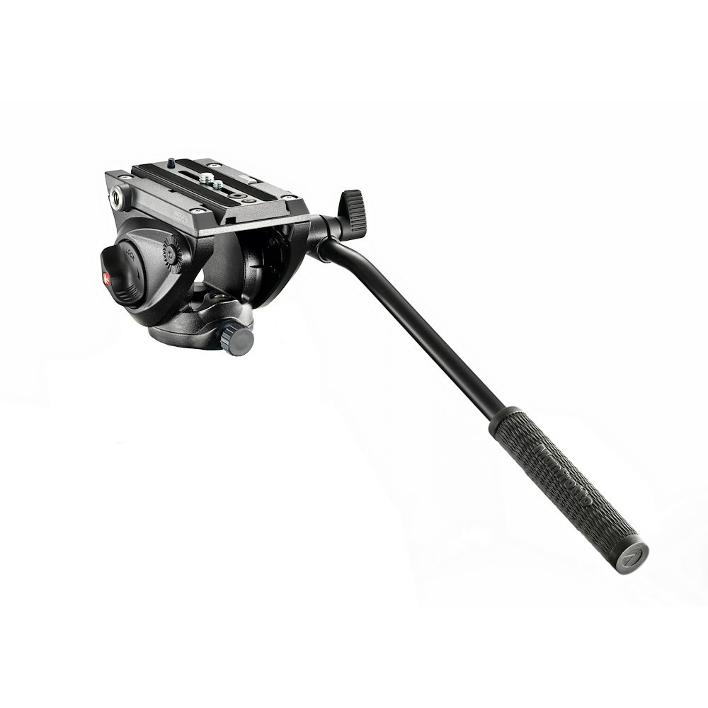 Manfrotto 500 Fluid Video Head with flat base MVH500AH