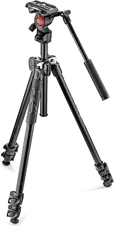 Manfrotto 290 Light Alu Tripod w/ Befree Live Fluid Video Head Kit (MK290LTA3-VUS)