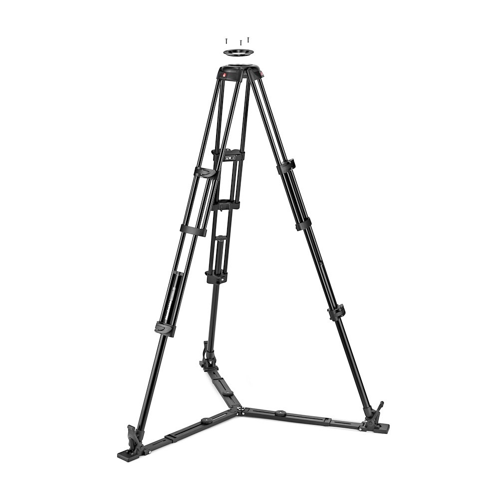 Manfrotto Alu Twin GS Tripod 100/75mm full view Alu Twin GS Tripod 100/75mm MVTTWINGAUS
