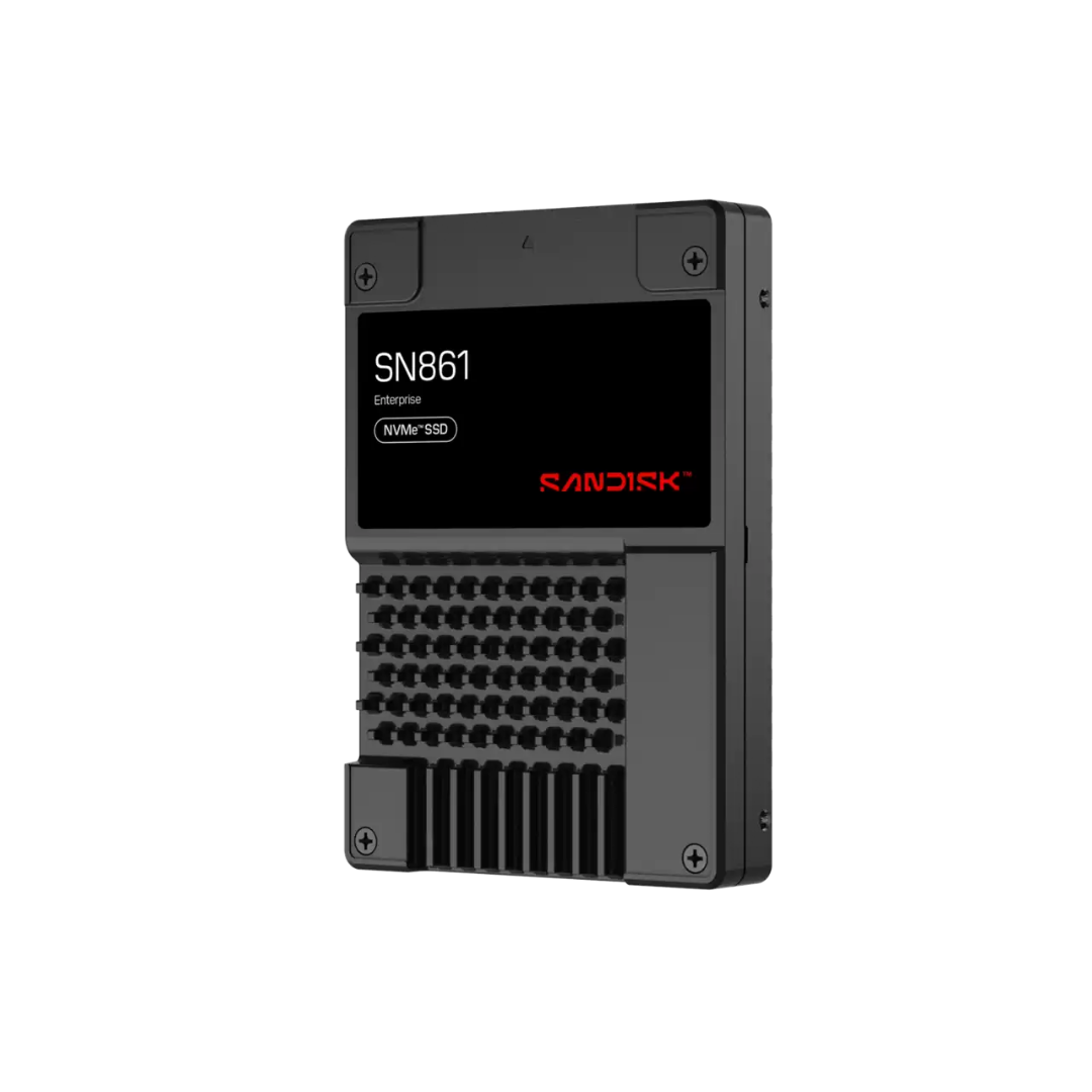 SANDISK SN861 NVMe SSD - 1.6TB, U.2