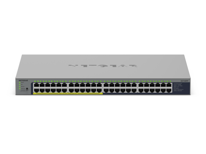 Netgear Unmanaged PoE+ Switch (GS748PP)