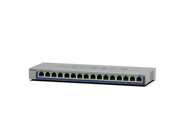 Netgear Gigabit Unmanaged Switch Series (GS116v3)