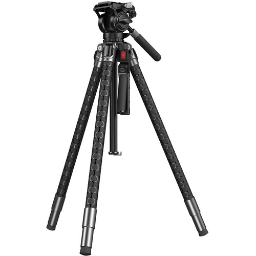 SmallRig x Potato Jet TRIBEX SE Tripod (166cm Height, 6kg Load) with Integrated Hydraulic Fluid Head