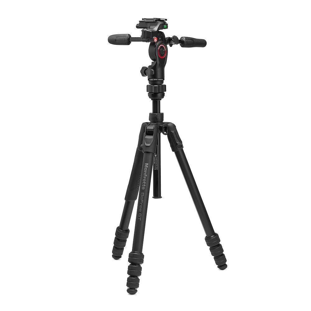 Manfrotto Befree GT PRO 3-Way alu tripod (MKBFRTA4GTFB-3W)