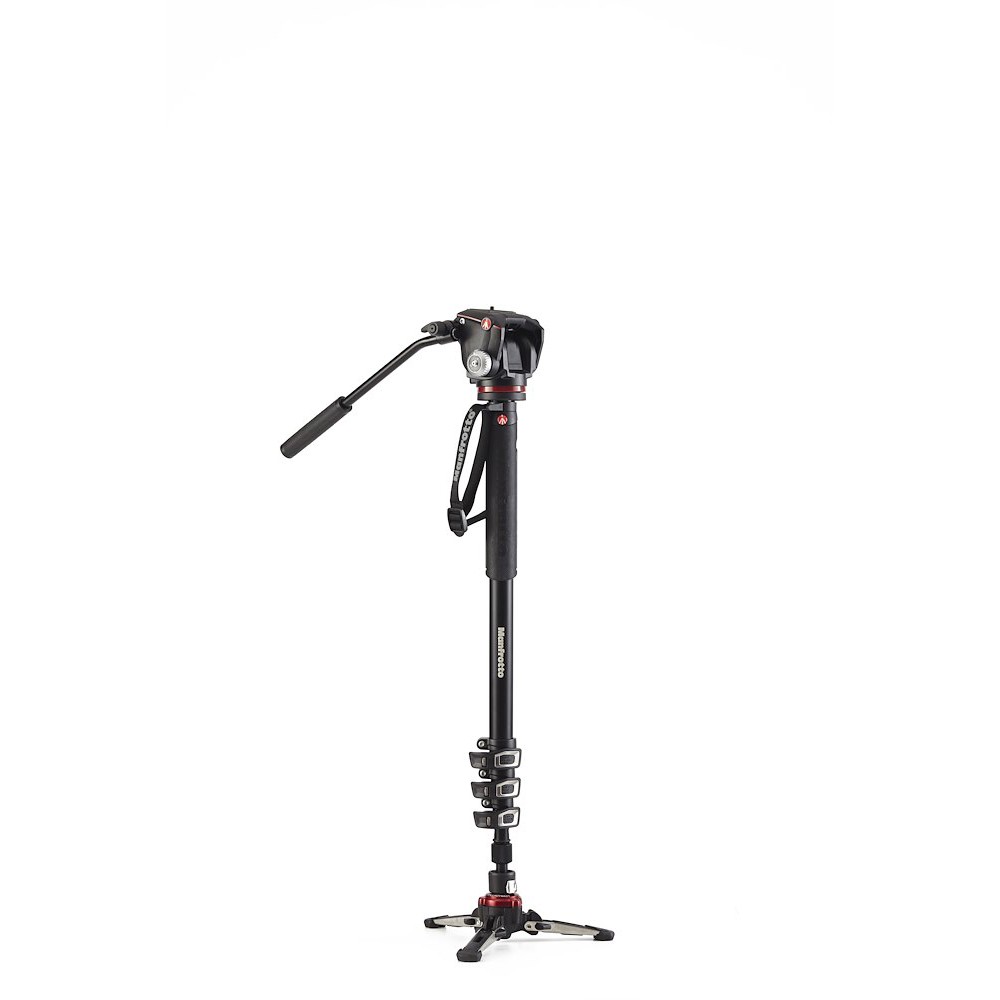 Manfrotto XPRO Monopod+ Four-Section Alu w/ Two-Way Head MVMXPROA42WUS