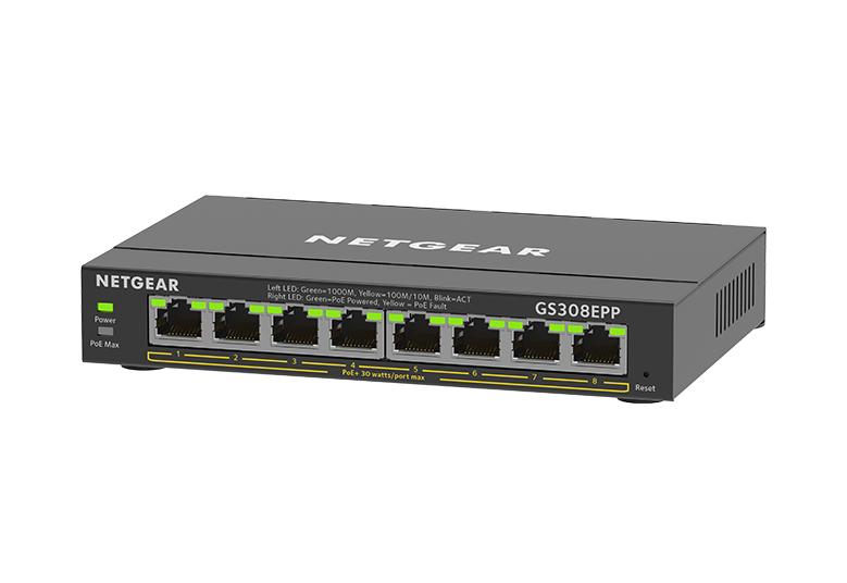 Netgear Easy Smart Managed Essentials Switch (GS308EP)