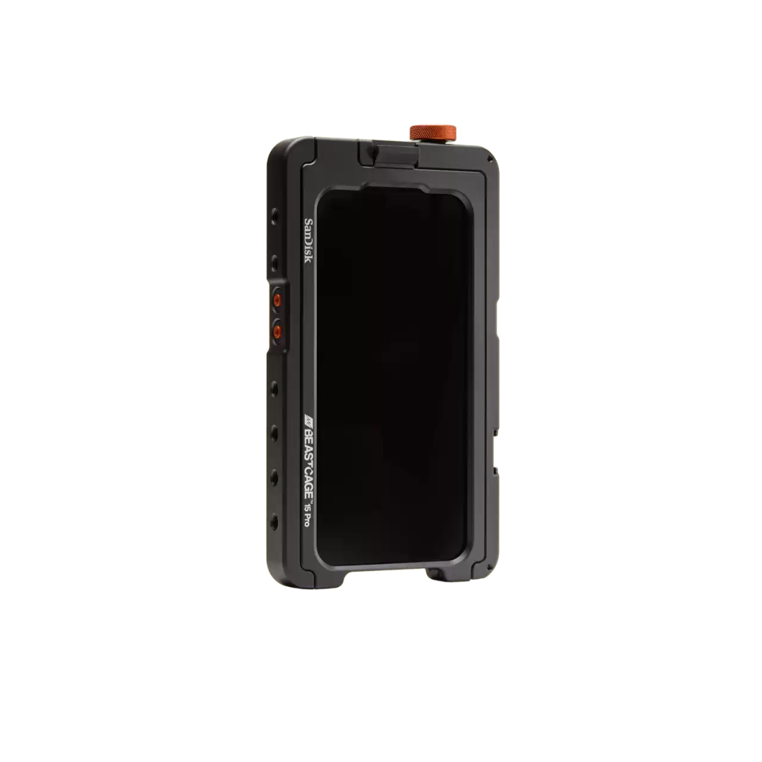 BEASTGRIP® x SanDisk Beastcage™️ for iPhone® 15 Pro and Pro Max