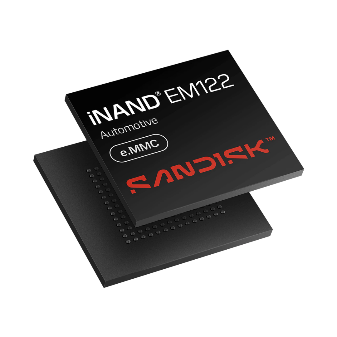 SANDISK Automotive e.MMC - 8GB, 2D NAND