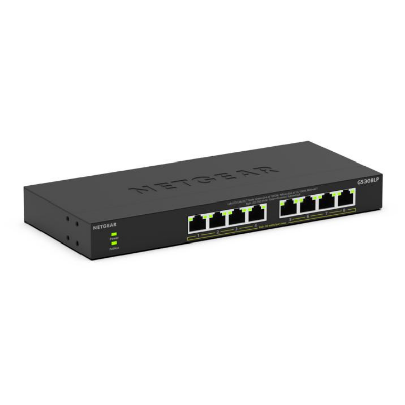 Netgear Unmanaged PoE Switch (GS308LP)