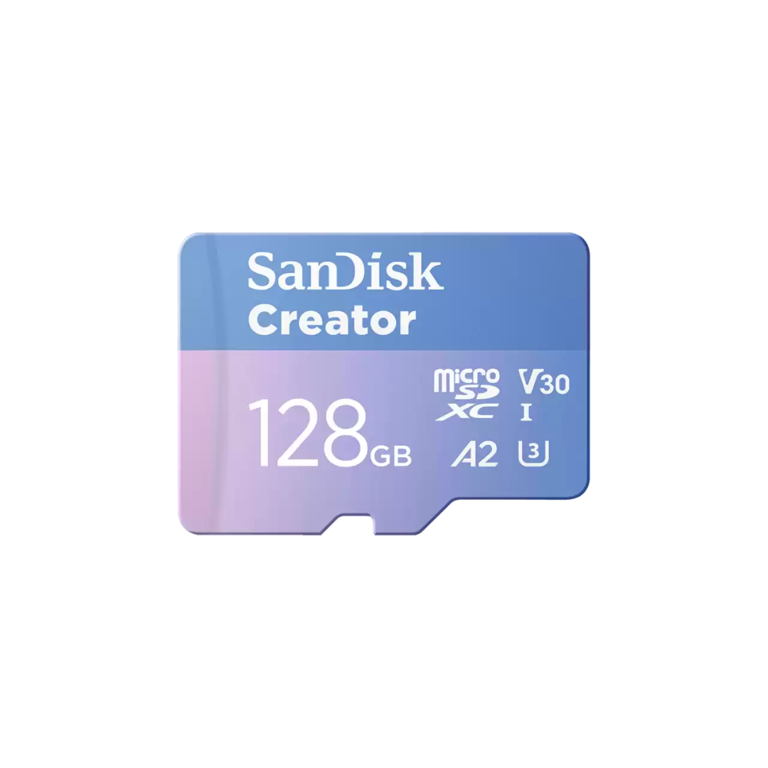 SanDisk Creator microSD Card - 128GB