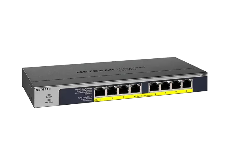 Netgear Gigabit Unmanaged (GS108PP)