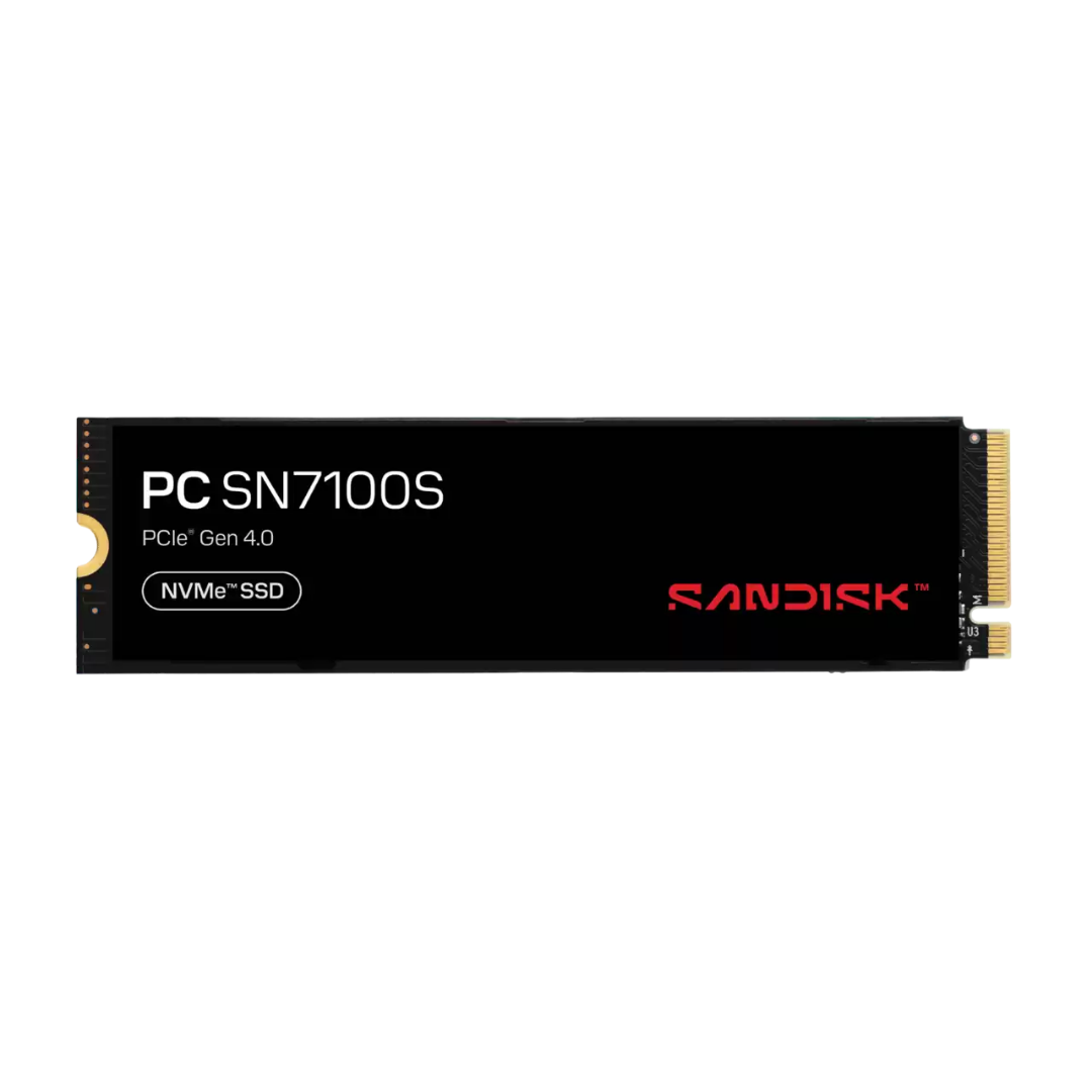 SANDISK PC SN7100S NVMe SSD - 256GB, M.2 2280