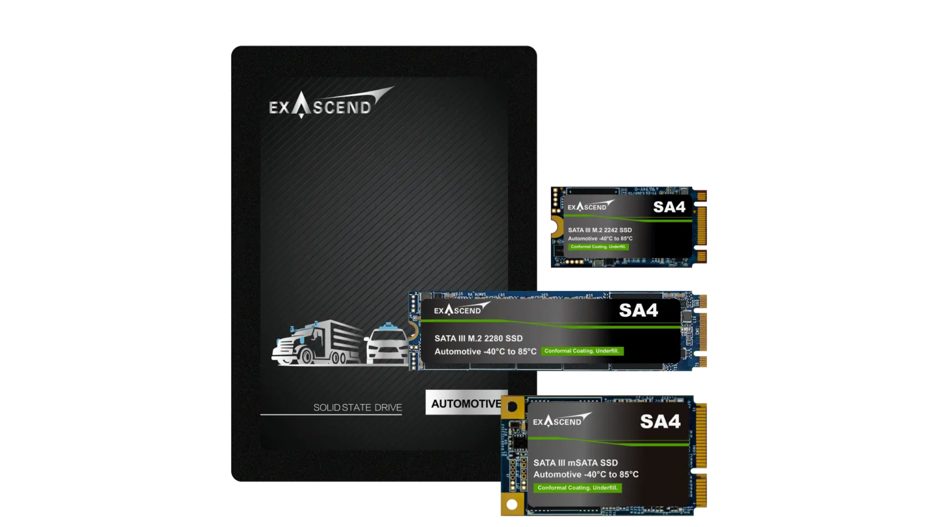 Exascend SATA-III SSD SA4 Series
