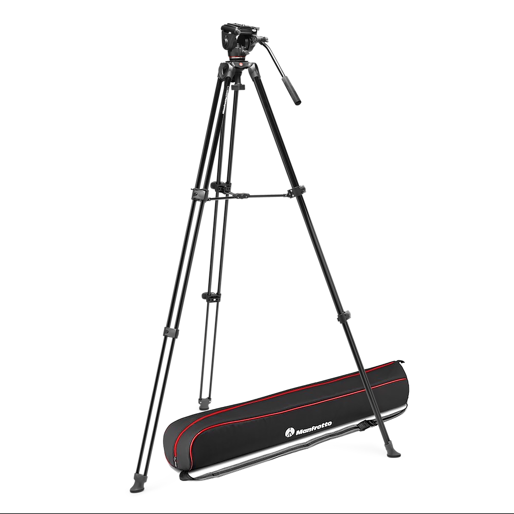 Manfrotto Video Alu Tripod with 500X Fluid Head (MVK500XAM)