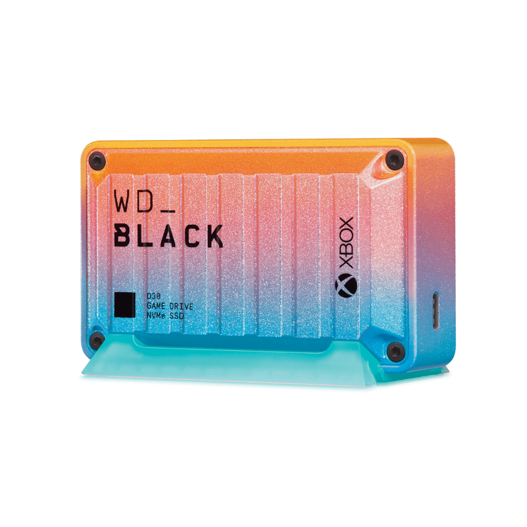 SANDISK WD_BLACK D30 Game Drive SSD for Xbox™ – Limited Edition Summer Collection - 1TB