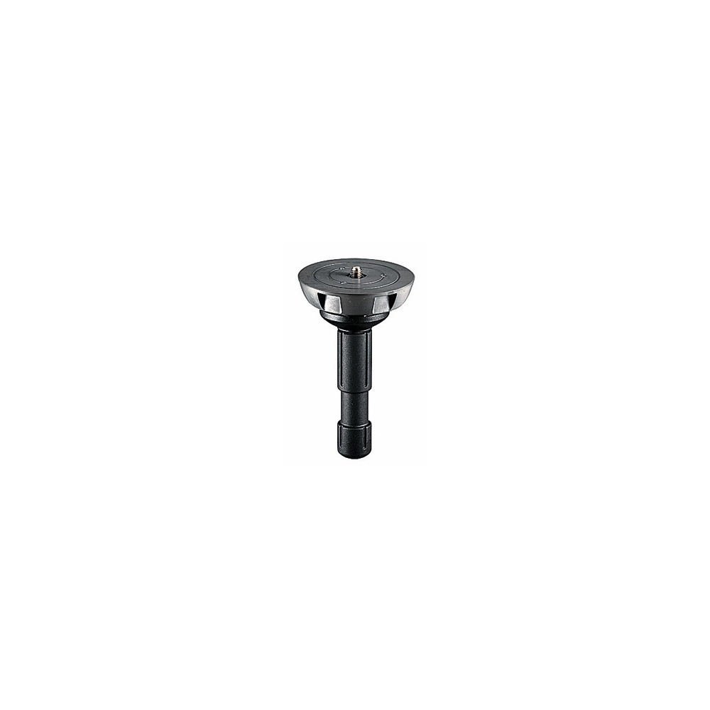 Manfrotto 100mm Half Ball Leveler w/3/8'' Screw for 100mm Bowl Tripods 500BALL