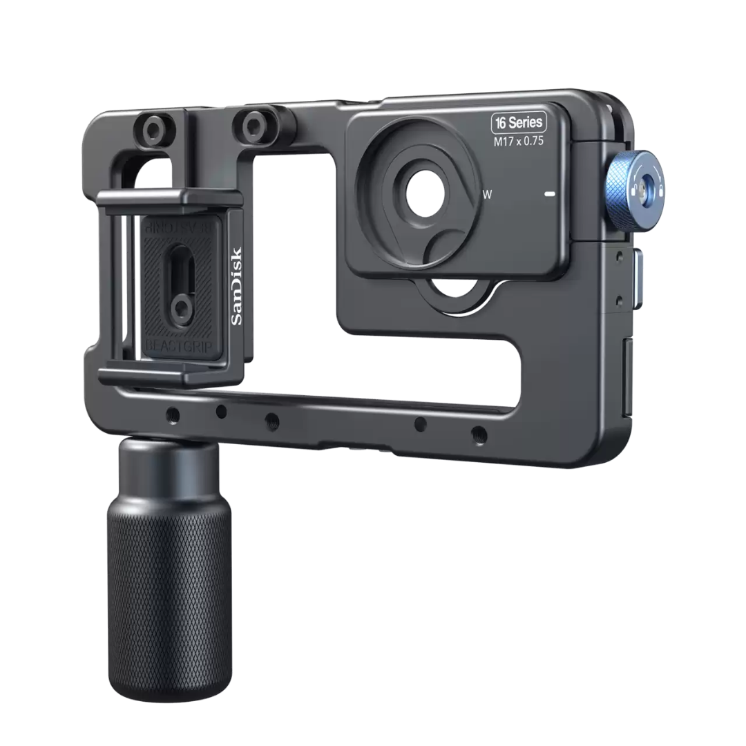BEASTGRIP x SanDisk Beastcage iPhone 16 Pro and Pro Max Creator Kit