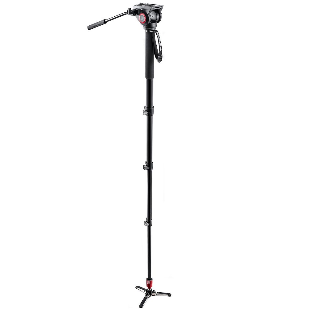 Manfrotto Video fluid monopod with 500 Head and 200.5cms reach MVM500A