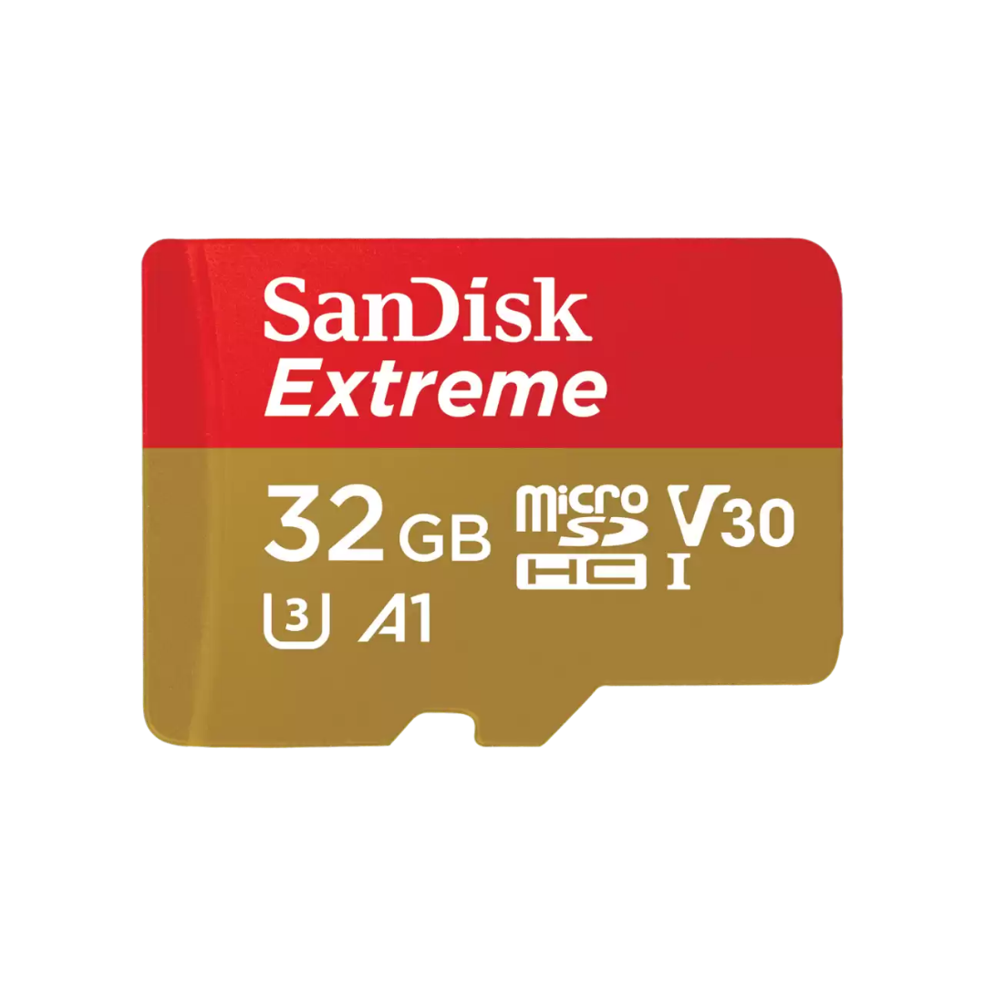 SanDisk Extreme microSDXC™ UHS-I CARD (Up to 160 MBPs) - 32GB