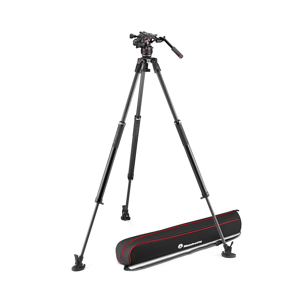 Manfrotto Nitrotech 612 series with 635 Fast Single Leg Carbon Tripod (MVK612SNGFCUS)