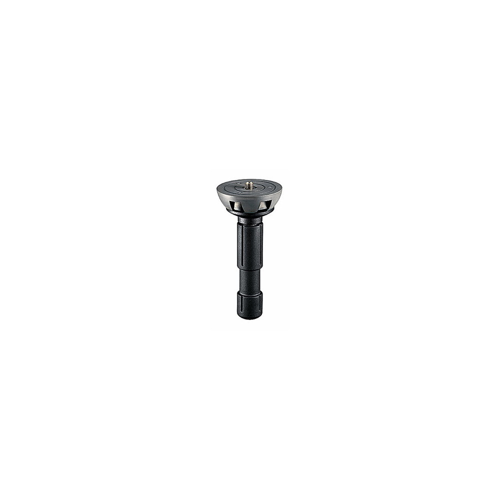Manfrotto 75mm Half Ball Leveler with 3/8'' Screw for 75mm Bowl Tripods 520BALL