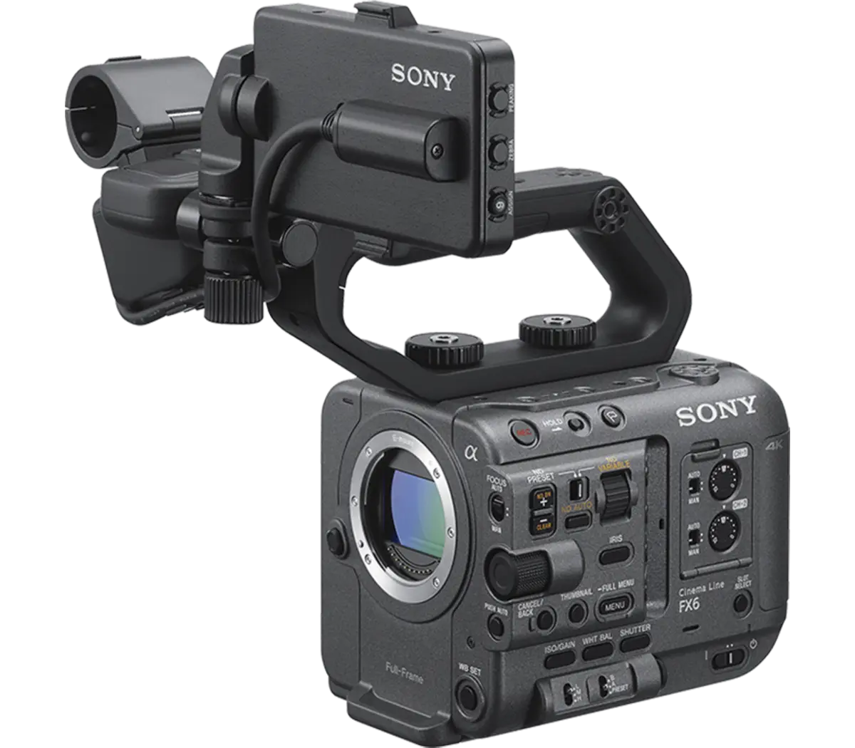 SONY Cinema Line | FX6 Full-frame Cinema Camera