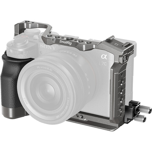 SmallRig “HawkLock” Quick Release Cage Kit with Silicone Handle for Sony A7C II / 7CR