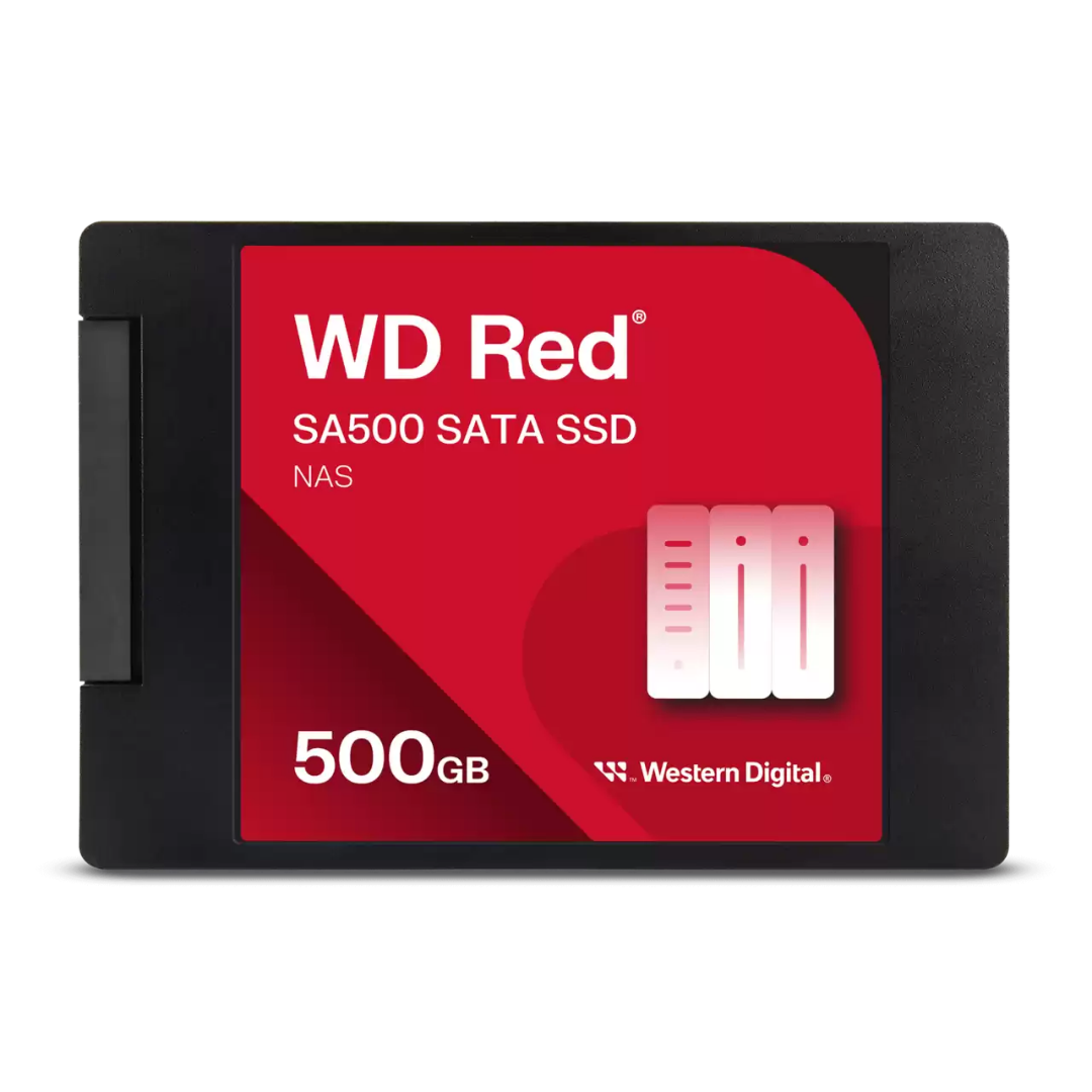 SANDISK WD Red SA500 NAS SATA SSD 2.5”/7mm Cased - 500GB
