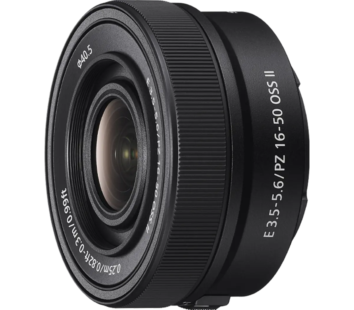 SONY E PZ 16-50mm F3.5-5.6 OSS II - Compact APS-C standard power zoom lens with Optical SteadyShot