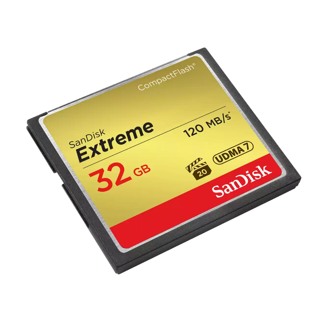 SANDISK Extreme CompactFlash Memory Card - 32GB